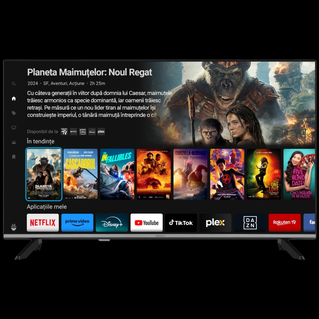 Televizor Horizon LED 40HL6360F/D, 100 cm, Smart, Full HD, Clasa E (Model 2024)